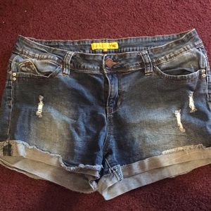Jean shorts size 13. Brand:YMI “WANNA BETTER BUTT”